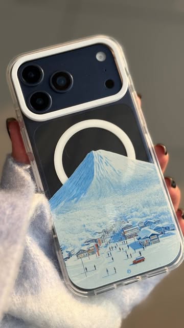 قاب گوشی آیفون آنتی‌شوک مگ‌سیف Ice Mountain