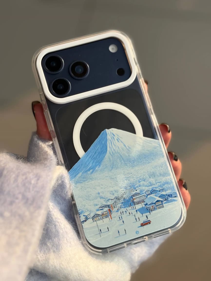 قاب گوشی آیفون آنتی شوک مگسیف Ice Mountain