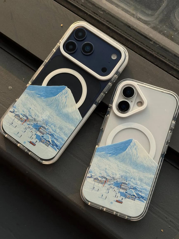 قاب گوشی آیفون آنتی شوک مگسیف Ice Mountain